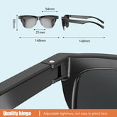 Bluetooth 5.3 Smart-Sonnenbrille, kabelloses Headset, Anti-Starklicht, Anti-Polarisations-Sonnenbrille, F06, F07, F08